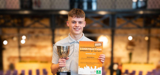 Dan Alford Awarded Plymouth's Apprentice of the Year 2024