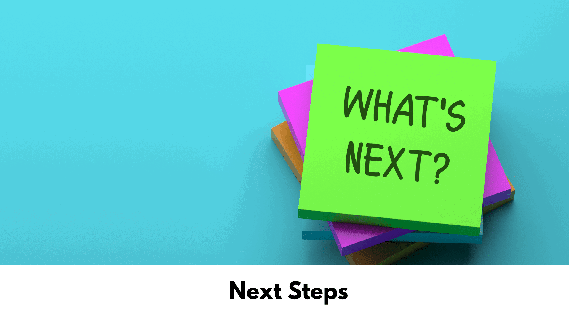 Next Steps Next Steps